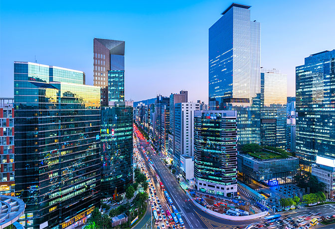 مدينة سول عاصمة كوريا الجنوبية