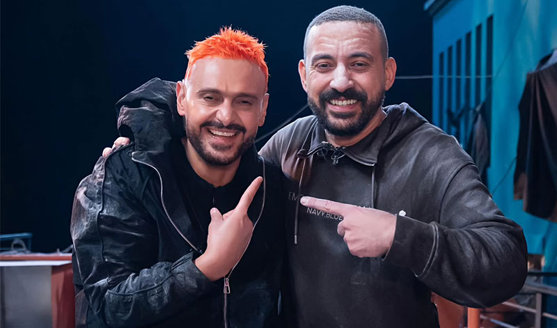 دياب ينهار رامز ليفل الوحش
