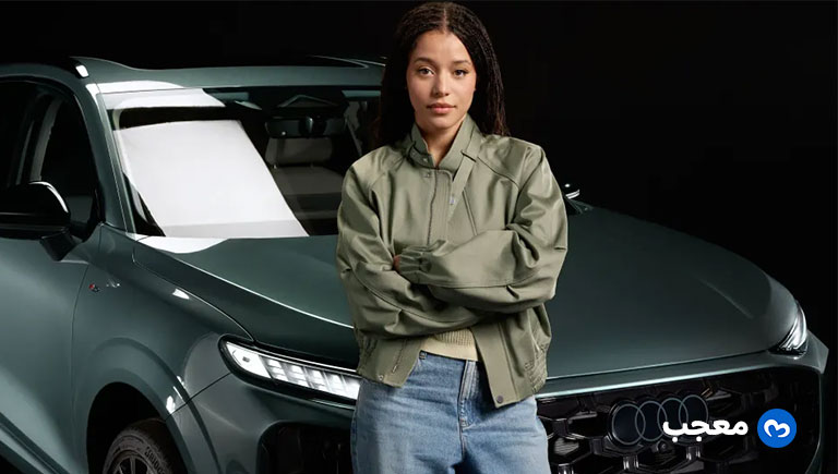 تشيس إنفينيتي ومورغان فريمان في إعلان أودي الجديد